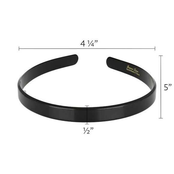 Women Headband Cellulose Acetate 1/2\